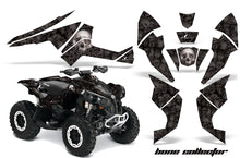 Load image into Gallery viewer, ATV Decal Graphics Kit Quad Wrap For Can-Am Renegade 500 X/R 800X/R 1000 BONES GREY BLACK-atv motorcycle utv parts accessories gear helmets jackets gloves pantsAll Terrain Depot