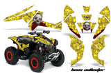 ATV Decal Graphics Kit Quad Wrap For Can-Am Renegade 500 X/R 800X/R 1000 BONES YELLOW
