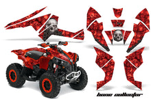 Load image into Gallery viewer, ATV Decal Graphics Kit Quad Wrap For Can-Am Renegade 500 X/R 800X/R 1000 BULLET PROOF RED-atv motorcycle utv parts accessories gear helmets jackets gloves pantsAll Terrain Depot