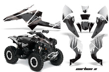 Load image into Gallery viewer, ATV Decal Graphics Kit Quad Wrap For Can-Am Renegade 500 X/R 800X/R 1000 CARBONX BLACK-atv motorcycle utv parts accessories gear helmets jackets gloves pantsAll Terrain Depot