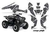 ATV Decal Graphics Kit Quad Wrap For Can-Am Renegade 500 X/R 800X/R 1000 CAMOPLATE BLACK