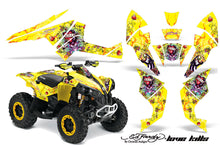 Load image into Gallery viewer, ATV Decal Graphics Kit Quad Wrap For Can-Am Renegade 500 X/R 800X/R 1000 EDHLK YELLOW-atv motorcycle utv parts accessories gear helmets jackets gloves pantsAll Terrain Depot
