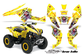 ATV Decal Graphics Kit Quad Wrap For Can-Am Renegade 500 X/R 800X/R 1000 EDHLK YELLOW-atv motorcycle utv parts accessories gear helmets jackets gloves pantsAll Terrain Depot