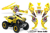 ATV Decal Graphics Kit Quad Wrap For Can-Am Renegade 500 X/R 800X/R 1000 EDHLK YELLOW