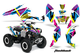 ATV Decal Graphics Kit Quad Wrap For Can-Am Renegade 500 X/R 800X/R 1000 FLASHBACK-atv motorcycle utv parts accessories gear helmets jackets gloves pantsAll Terrain Depot