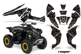 ATV Decal Graphics Kit Quad Wrap For Can-Am Renegade 500 X/R 800X/R 1000 REAPER BLACK-atv motorcycle utv parts accessories gear helmets jackets gloves pantsAll Terrain Depot