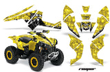 ATV Decal Graphics Kit Quad Wrap For Can-Am Renegade 500 X/R 800X/R 1000 REAPER YELLOW