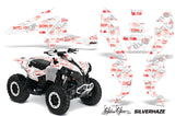 ATV Decal Graphics Kit Quad Wrap For Can-Am Renegade 500 X/R 800X/R 1000 SSSH RED WHITE