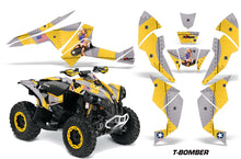 Load image into Gallery viewer, ATV Decal Graphics Kit Quad Wrap For Can-Am Renegade 500 X/R 800X/R 1000 TBOMBER YELLOW-atv motorcycle utv parts accessories gear helmets jackets gloves pantsAll Terrain Depot
