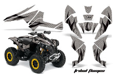 Load image into Gallery viewer, ATV Decal Graphics Kit Quad Wrap For Can-Am Renegade 500 X/R 800X/R 1000 TRIBAL BLACK SILVER-atv motorcycle utv parts accessories gear helmets jackets gloves pantsAll Terrain Depot