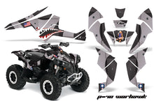 Load image into Gallery viewer, ATV Decal Graphics Kit Quad Wrap For Can-Am Renegade 500 X/R 800X/R 1000 WARHAWK BLACK-atv motorcycle utv parts accessories gear helmets jackets gloves pantsAll Terrain Depot