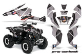 ATV Decal Graphics Kit Quad Wrap For Can-Am Renegade 500 X/R 800X/R 1000 WARHAWK BLACK