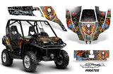 UTV Graphics Kit SXS Decal Sticker Wrap For Can-Am Commander 800 1000 EDHP WHITE