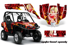 Load image into Gallery viewer, UTV Graphics Kit SXS Decal Sticker Wrap For Can-Am Commander 800 1000 MOTO MANDY RED-atv motorcycle utv parts accessories gear helmets jackets gloves pantsAll Terrain Depot