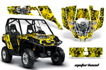 Load image into Gallery viewer, UTV Graphics Kit SXS Decal Sticker Wrap For Can-Am Commander 800 1000 MOTORHEAD YELLOW-atv motorcycle utv parts accessories gear helmets jackets gloves pantsAll Terrain Depot