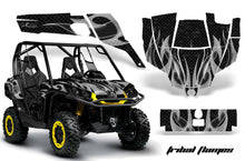 Load image into Gallery viewer, UTV Graphics Kit SXS Decal Sticker Wrap For Can-Am Commander 800 1000 TRIBAL BLACK-atv motorcycle utv parts accessories gear helmets jackets gloves pantsAll Terrain Depot