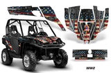 UTV Graphics Kit SXS Decal Sticker Wrap For Can-Am Commander 800 1000 WW2 BOMBER