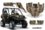 UTV Graphics Kit SXS Decal Sticker Wrap For Can-Am Commander 800 1000 WOODLAND CAMO