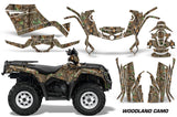 ATV Graphics Kit Decal Sticker Wrap For Can-Am Outlander 400 2009-2014 WOODLAND CAMO