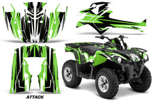 Load image into Gallery viewer, ATV Graphics Kit Decal Sticker Wrap For Can-Am Outlander-L 2014-2015 ATTACK GREEN-atv motorcycle utv parts accessories gear helmets jackets gloves pantsAll Terrain Depot