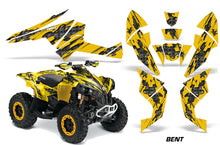 Load image into Gallery viewer, ATV Decal Graphics Kit Quad Wrap For Can-Am Renegade 500 X/R 800X/R 1000 BENT YELLOW-atv motorcycle utv parts accessories gear helmets jackets gloves pantsAll Terrain Depot
