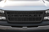 1 Piece Steel Grille for Chevy Silverado - CHEVROLET