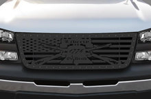 Load image into Gallery viewer, 1 Piece Steel Grille for Chevy Silverado - LIBERTY OR DEATH-atv motorcycle utv parts accessories gear helmets jackets gloves pantsAll Terrain Depot