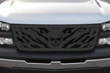 1 Piece Steel Grille for Chevy Silverado - NIGHTMARE