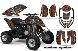 ATV Graphics Kit Decal Quad Wrap For Can-Am Bombardier DS650 DS 650 WIDOW ORANGE BLACK-atv motorcycle utv parts accessories gear helmets jackets gloves pantsAll Terrain Depot