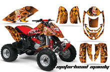 Load image into Gallery viewer, ATV Graphics Kit Decal Quad Wrap For Can-Am Bombardier DS650 DS 650 MOTO MANDY RED ORANGE-atv motorcycle utv parts accessories gear helmets jackets gloves pantsAll Terrain Depot