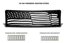 Load image into Gallery viewer, 1 Piece Steel Grille for Ford F150 Lariat 2009-2012 - AMERICAN FLAG WAVE-atv motorcycle utv parts accessories gear helmets jackets gloves pantsAll Terrain Depot