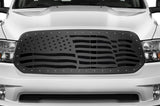 1 Piece Steel Grille for Dodge Ram 1500 2013-2018 - AMERICAN FLAG