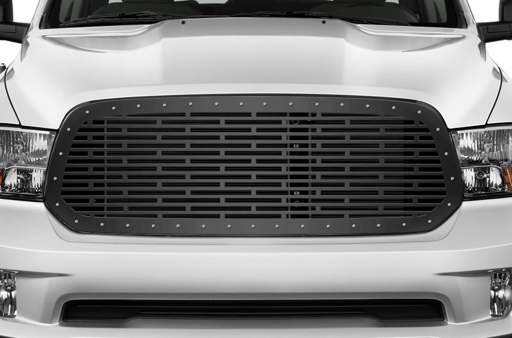 1 Piece Steel Grille for Dodge Ram 1500 2013-2016 - BRICKS-atv motorcycle utv parts accessories gear helmets jackets gloves pantsAll Terrain Depot