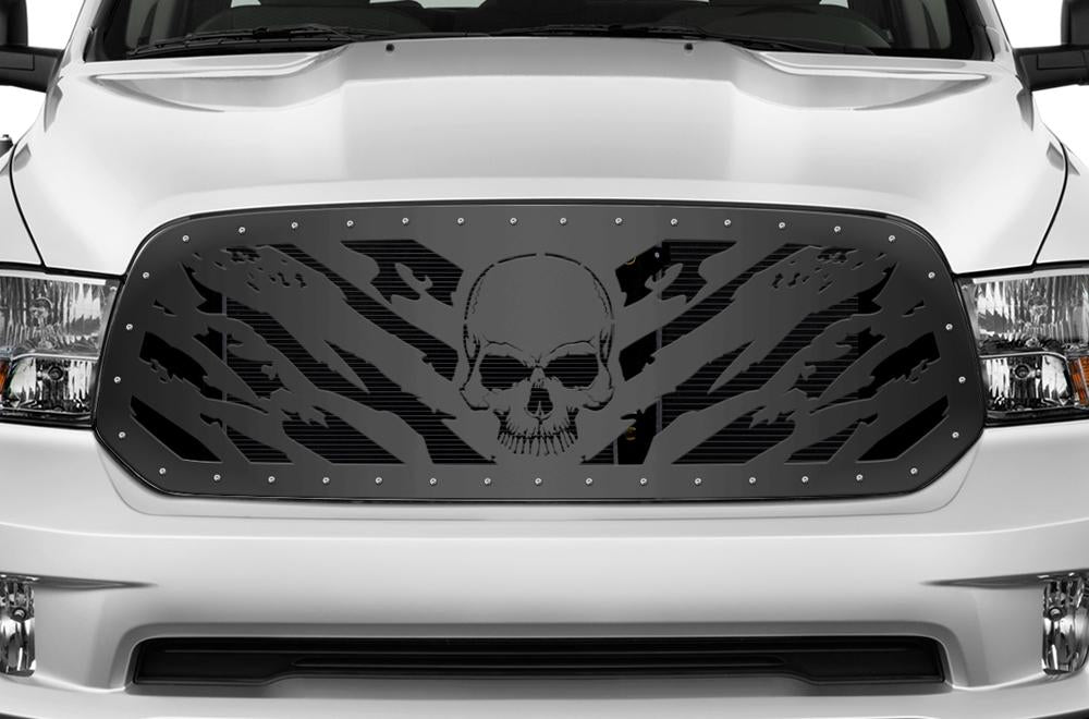 Copy of 1 Piece Steel Grille for Dodge Ram 1500 2013-2016 - NIGHTMARE-atv motorcycle utv parts accessories gear helmets jackets gloves pantsAll Terrain Depot