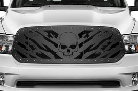 Copy of 1 Piece Steel Grille for Dodge Ram 1500 2013-2016 - NIGHTMARE-atv motorcycle utv parts accessories gear helmets jackets gloves pantsAll Terrain Depot