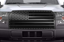 Load image into Gallery viewer, 1 Piece Steel Grille for Ford F150 2015-2017 - AMERICAN FLAG SOLID-atv motorcycle utv parts accessories gear helmets jackets gloves pantsAll Terrain Depot