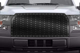 1 Piece Steel Grille for Ford F150 2015-2017 - BRICKS