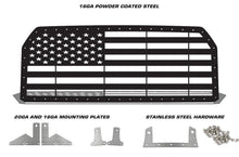 Load image into Gallery viewer, 1 Piece Steel Grille for Ford F150 2015-2017 - AMERICAN FLAG-atv motorcycle utv parts accessories gear helmets jackets gloves pantsAll Terrain Depot