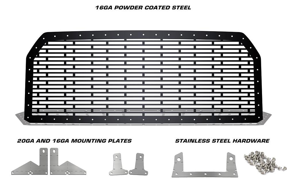 1 Piece Steel Grille for Ford F150 2015-2017 - BRICKS-atv motorcycle utv parts accessories gear helmets jackets gloves pantsAll Terrain Depot