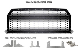 1 Piece Steel Grille for Ford F150 2015-2017 - BRICKS-atv motorcycle utv parts accessories gear helmets jackets gloves pantsAll Terrain Depot