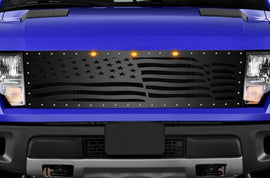 1 Piece Steel Grille for Ford Raptor SVT 2010-2014 - AMERICA WAVE-atv motorcycle utv parts accessories gear helmets jackets gloves pantsAll Terrain Depot