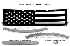 1 Piece Steel Grille for Ford Raptor SVT 2010-2014 - AMERICA FLAG SOLID-atv motorcycle utv parts accessories gear helmets jackets gloves pantsAll Terrain Depot