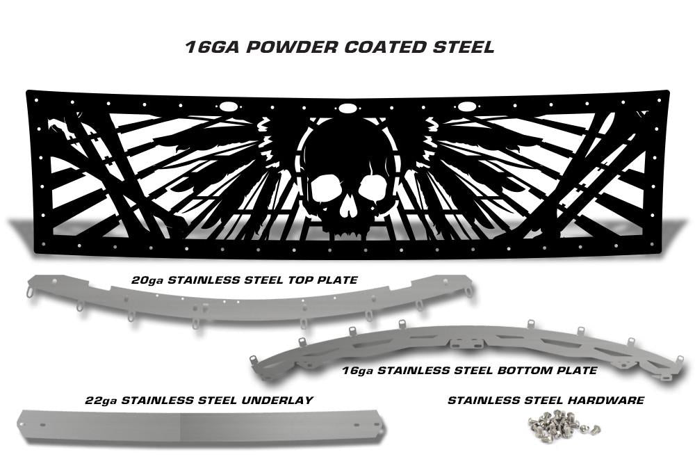 1 Piece Steel Grille for Ford Raptor SVT 2010-2014 - WRATH-atv motorcycle utv parts accessories gear helmets jackets gloves pantsAll Terrain Depot