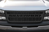 1 Piece Steel Grille for Chevy Silverado - SILVERADO