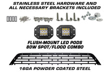 Load image into Gallery viewer, 1 Piece Steel Grille for Ford F150 2009-2014 - FORD + LED Light Pods-atv motorcycle utv parts accessories gear helmets jackets gloves pantsAll Terrain Depot