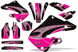 Dirt Bike Graphics Kit Decal Wrap For Honda CR125 1998-1999 CR250 1997-1999 TRIBAL PINK BLACK