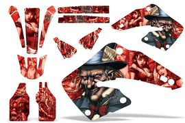 Dirt Bike Graphics Kit MX Decal Wrap For Honda CR125 CR250 2000-2001 HATTER RED-atv motorcycle utv parts accessories gear helmets jackets gloves pantsAll Terrain Depot