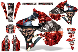 Dirt Bike Graphics Kit Decal Wrap For Honda CR125 1995-1997 CR250 1995-1996 HATTER SILVER RED-atv motorcycle utv parts accessories gear helmets jackets gloves pantsAll Terrain Depot