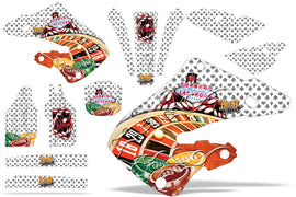 Dirt Bike Graphics Kit Decal Wrap For Honda CR125 1998-1999 CR250 1997-1999 VEGAS WHITE-atv motorcycle utv parts accessories gear helmets jackets gloves pantsAll Terrain Depot