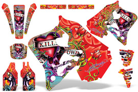 Dirt Bike Graphics Kit Decal Wrap For Honda CR125 1995-1997 CR250 1995-1996 EDHLK RED-atv motorcycle utv parts accessories gear helmets jackets gloves pantsAll Terrain Depot